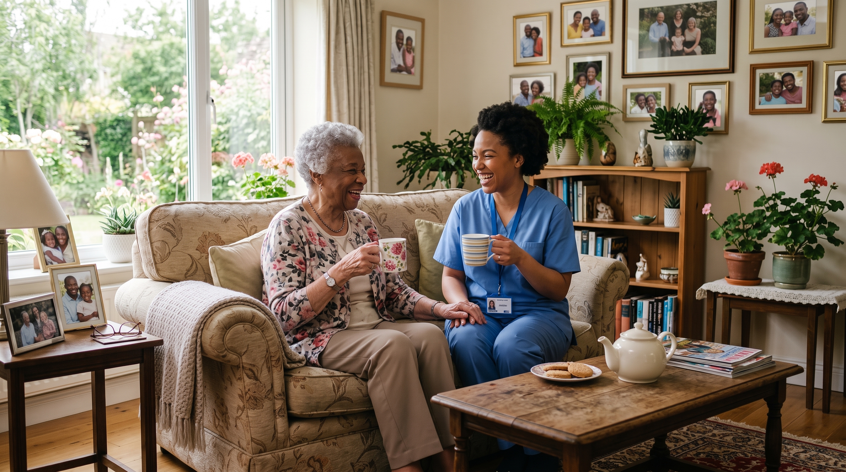 Caregiver support for elderly